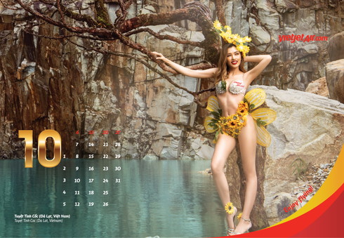 ベトジェット ビキニ カレンダー