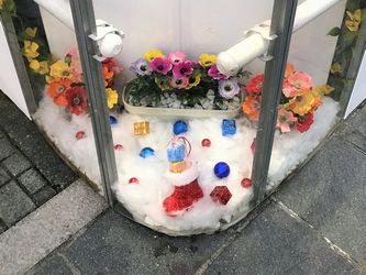 工事現場　仮囲い　ディスプレイ　アート　作品　コーナー　ガテン系アート　麹町