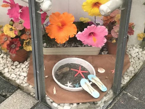 工事現場　仮囲い　ディスプレイ　アート　作品　コーナー　ガテン系アート　麹町