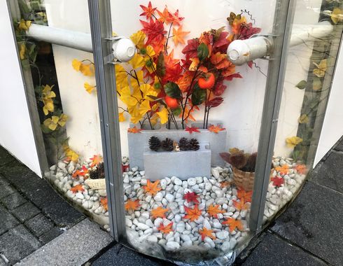 工事現場　仮囲い　ディスプレイ　アート　作品　コーナー　ガテン系アート　麹町