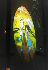 工事現場　仮囲い　ディスプレイ　アート　作品　コーナー　ガテン系アート　麹町