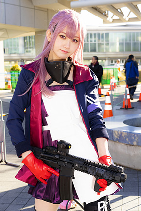 コミケ コミックマーケット C95 冬コミ コスプレイヤー コスプレ アニメ 漫画 ドールズフロントライン 少女前線