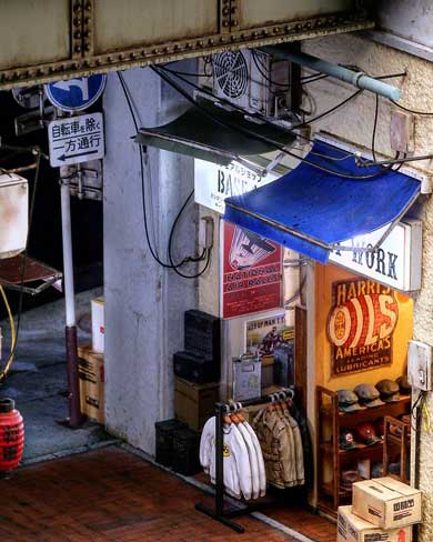 上野 アメ横 ミニチュア 模型 ジオラマ 奥川泰弘