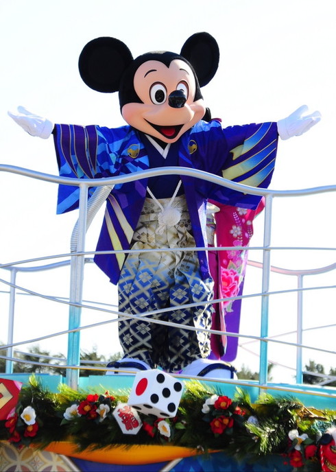 ディズニーお正月