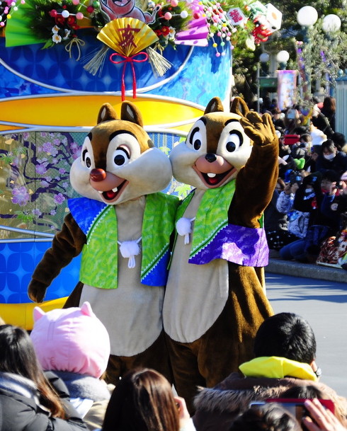 ディズニーお正月