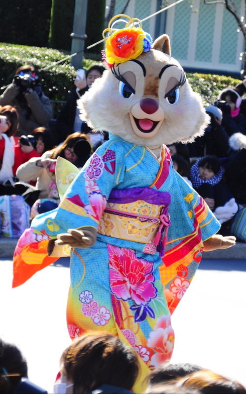 ディズニーお正月