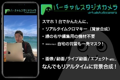 バーチャルスタジオカメラ