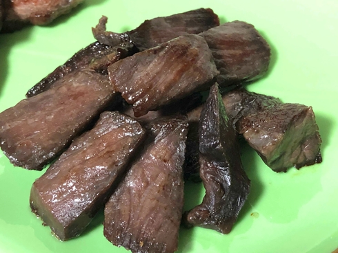 岡山 復興 津山 干し肉 ほし肉 稲葉浩志