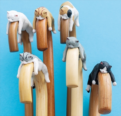 だら〜ん猫の傘タグ