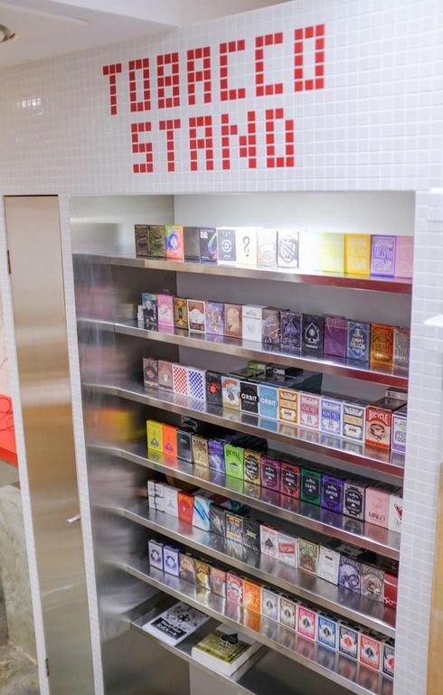 うそのたばこ店　浅草橋　東京　正式　オープン　店舗　トランプ　たばこ屋