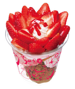 フレッシュストロベリーサンデーストロベリーソース