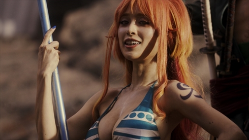 泉里香 ナミ コスプレ ONEPIECE ワンピース Indeed JapanCM