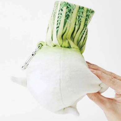 もっちりセクシー聖護院大根ポーチのもっちりさイメージ図