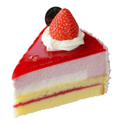 濃厚苺のムースケーキ単体