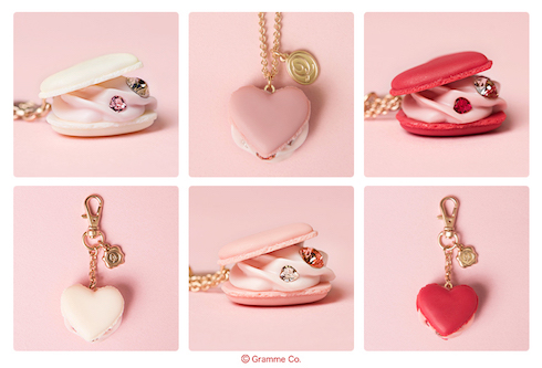 LOVE HEART MACARONシリーズのアクセサリー