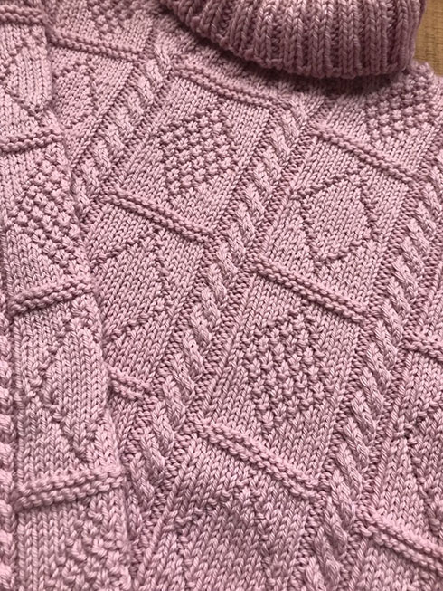 手編み セーター おばあちゃん