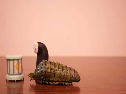 カオナシ オーム 王蟲 ストーブ 取り上げ 4コマ フィギュア えだま