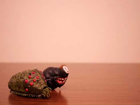 カオナシ オーム 王蟲 ストーブ 取り上げ 4コマ フィギュア えだま