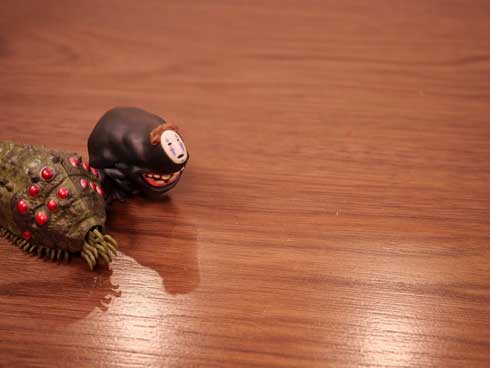 カオナシ オーム 王蟲 ストーブ 取り上げ 4コマ フィギュア えだま