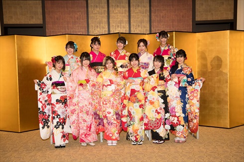 AKB48 SKE48 NMB48 HKT48 NGT48 STU48 BNK48 成人式 振袖