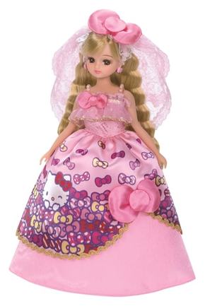 リカちゃんキティウェディング着用