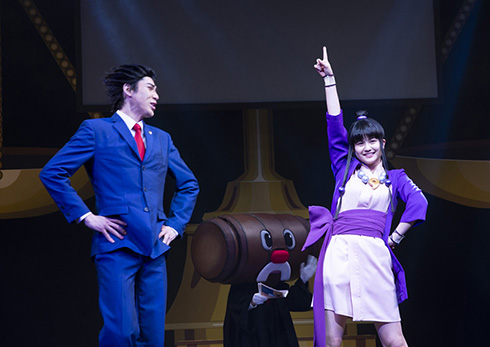 逆転裁判 カプコン スーパーエキセントリックシアター 逆転のGOLD MEDAL 成歩堂龍一 加藤将 綾里真宵 中村麗乃