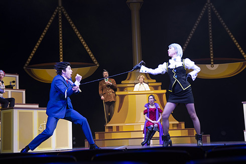 逆転裁判 カプコン スーパーエキセントリックシアター 逆転のGOLD MEDAL 成歩堂龍一 加藤将 綾里真宵 中村麗乃