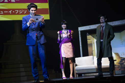 逆転裁判 カプコン スーパーエキセントリックシアター 逆転のGOLD MEDAL 成歩堂龍一 加藤将 綾里真宵 中村麗乃