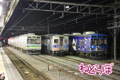 乗り鉄 夜行急行 秩父鉄道