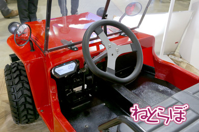 本格派な運転席