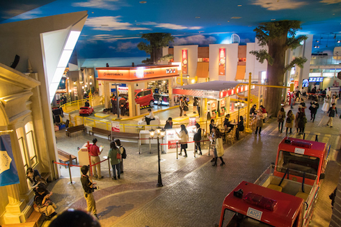 キッザニア街並