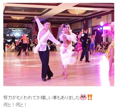 キンタロー。 社交ダンス世界大会 金スマ ロペス