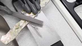 ビスマス 包丁 圧倒的不審者の極み 研ぐ 作ってみた モンハン YouTube