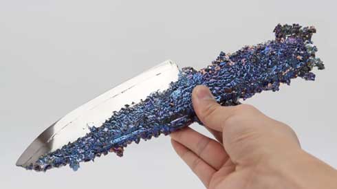 ビスマス 包丁 圧倒的不審者の極み 研ぐ 作ってみた モンハン YouTube