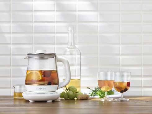 調理 電気ケトル LUCTUS クックケトル ゆで卵 チョコレートフォンデュ