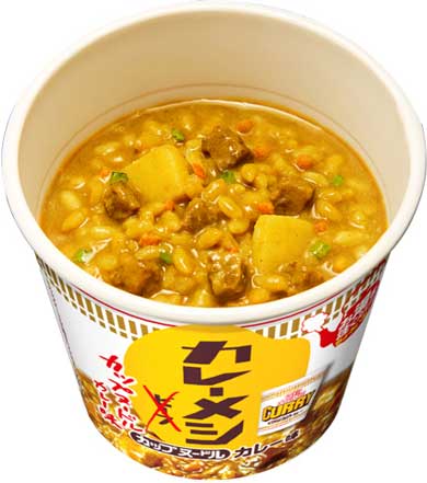 日清 カレーメシ カップヌードルカレー味 コラボ