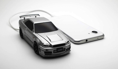 スカイライン GT-R R34 モバイルバッテリー
