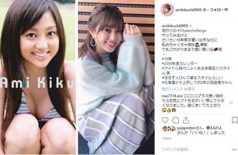 菊地亜美 アイドリング!!! 整形 10年前 母 顔 幼少期