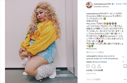 渡辺直美 ファッション ニューヨーク 防寒 ヒートテック カラフル