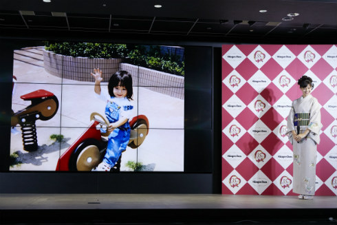 中条あやみ 女優 モデル ハーゲンダッツ CM 35周年 アンバサダー 幼少期 写真