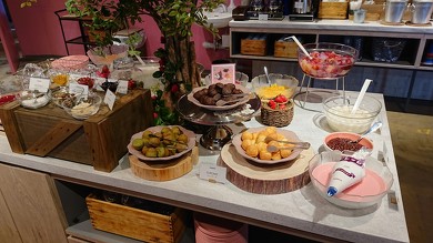スイーツテーブル