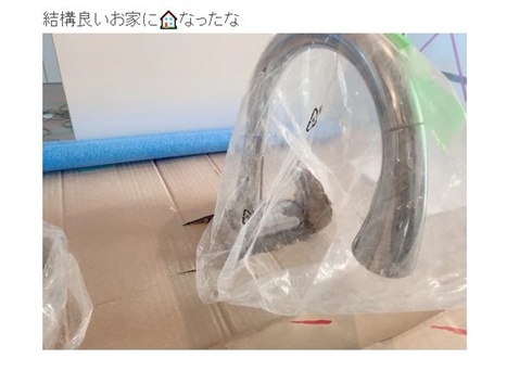 アレクサンダー 川崎希 エルメス hermes 蛇口 新居 壁紙