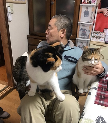 那須 長楽寺 猫 住職