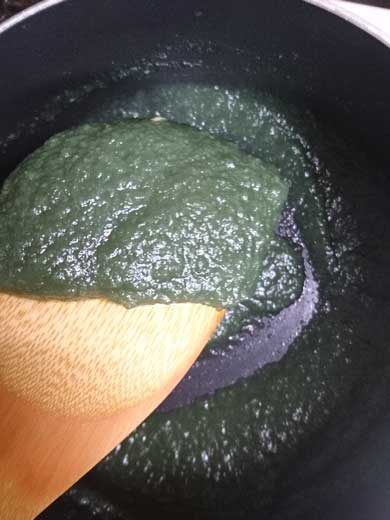 オニオンソース 蛍光 緑 青 ニンニク 生姜 化学反応