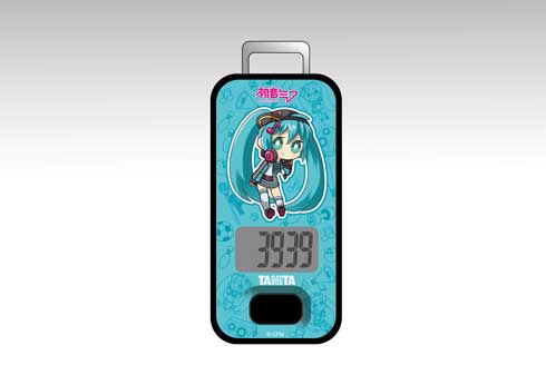 初音ミク タニタ コラボ 体組成計 歩数計 ボイス