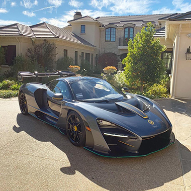 マクラーレン・セナ 炎上 廃車 スーパーカー