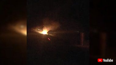 マクラーレン・セナ 炎上 廃車 スーパーカー