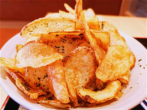 ポテトチップスそば