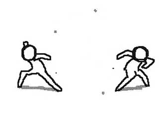 Twitter めっちゃいい絵を見た時 心境 アニメーション GIF いいね リツイート うごメモ