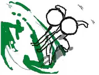 Twitter めっちゃいい絵を見た時 心境 アニメーション GIF いいね リツイート うごメモ